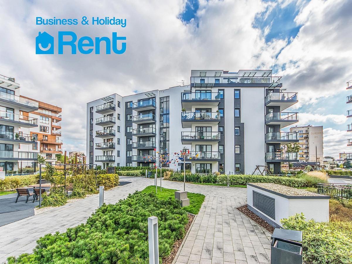 Glow Apartments, Apartmenty Nowa Leborska 그단스크 외부 사진