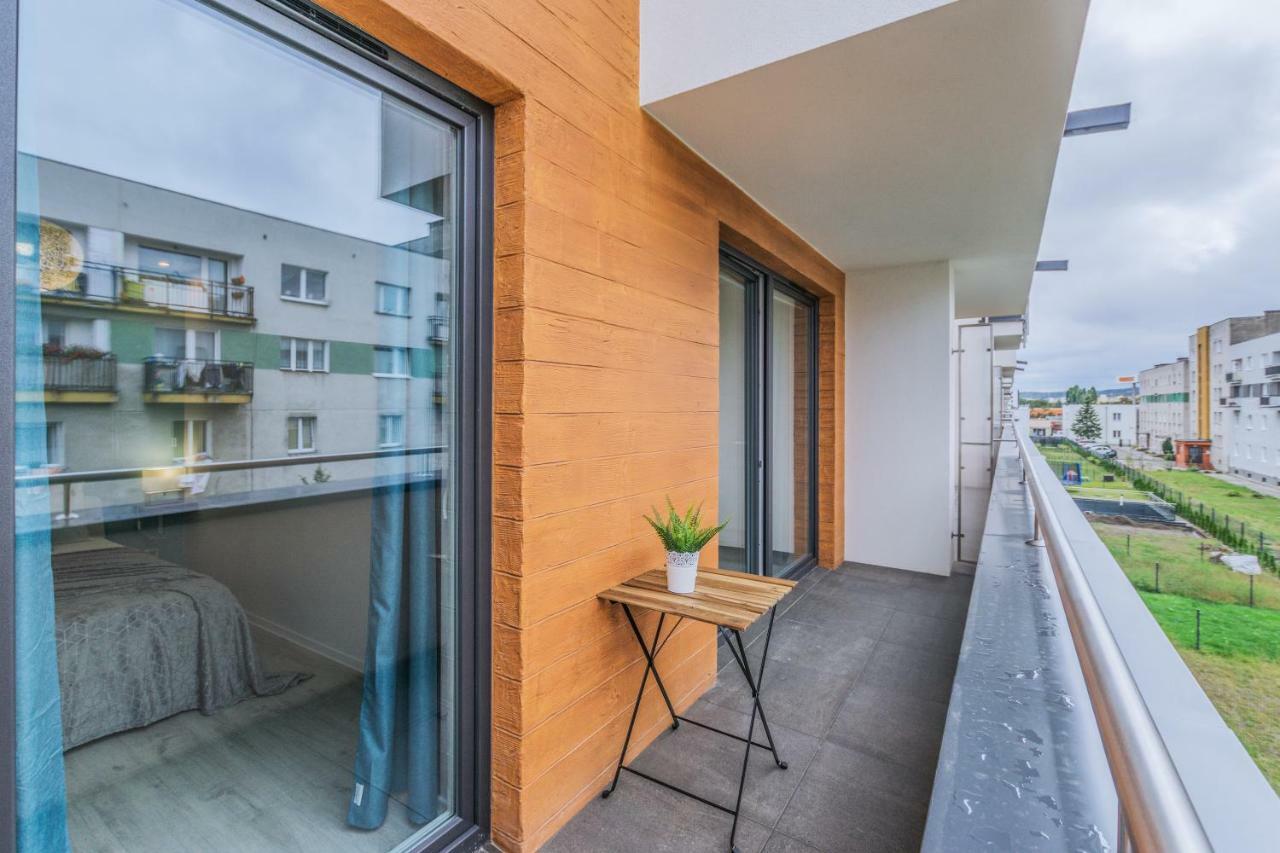 Glow Apartments, Apartmenty Nowa Leborska 그단스크 외부 사진